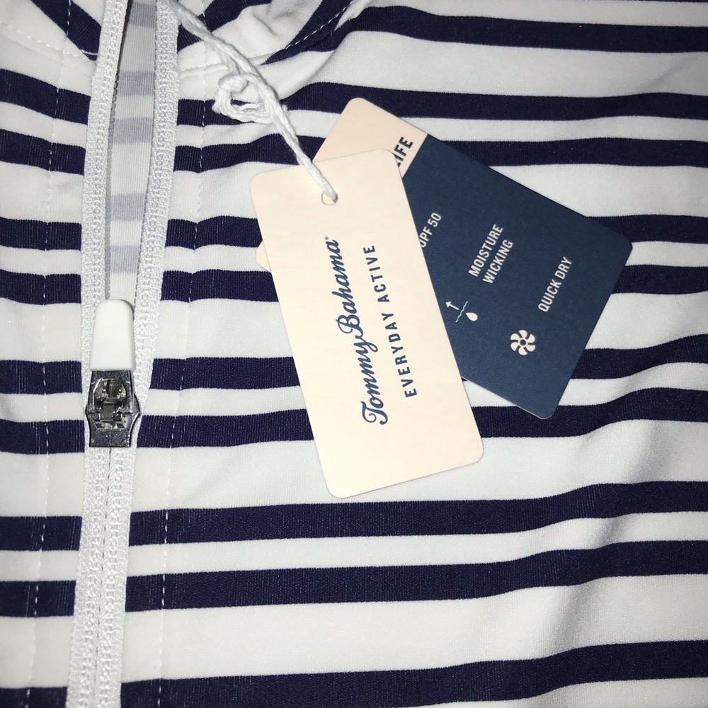 Tommy Bahama Everyday Full Zip Jacket With Thumbholes UPF 50 NWT - Picture 4 of 7
